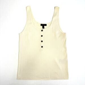 Off white banana republic ribbed tank top size PM